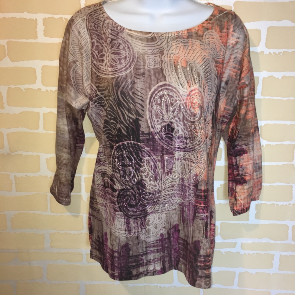 Chico’s Blouse Multicolored size 0 and 2